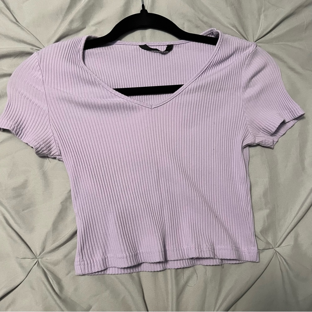 Lilac purple shirt